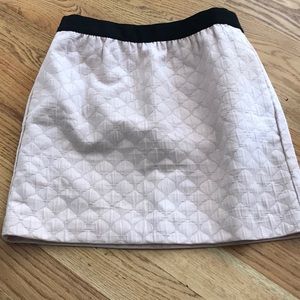 Loft lined light pink skirt